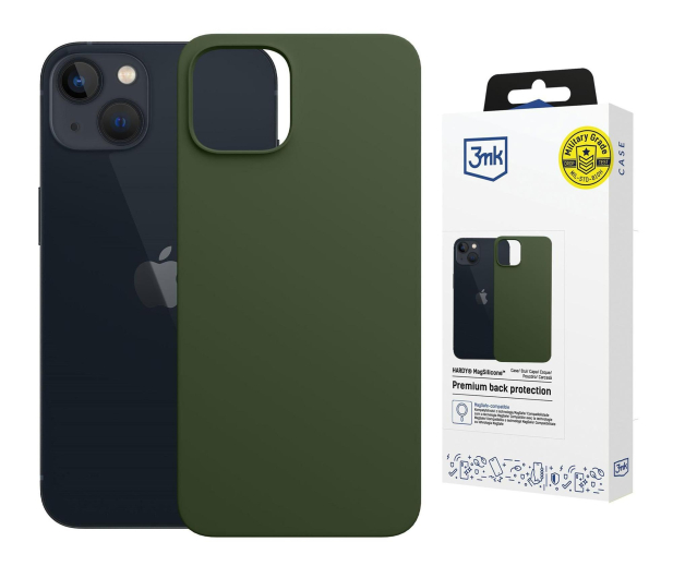 3mk Hardy MagSilicone Alpine Green do iPhone 15 Plus - 1344468 - zdjęcie